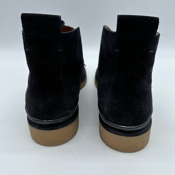 Louis Vuitton Men’s Chelsea Boot Navy Blue Suede Size 10 LV 11 US 100% Authentic - Picture 6 of 9